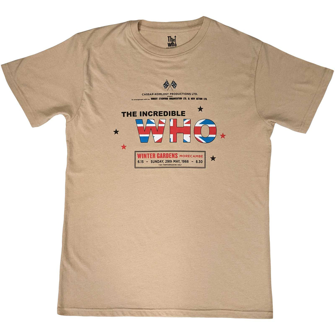 The Who Unisex T-Shirt: The Incredible