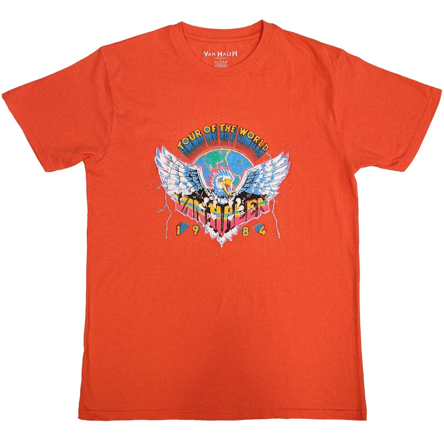 Van Halen Unisex T-Shirt: Eagle '84 (Eco-Friendly)
