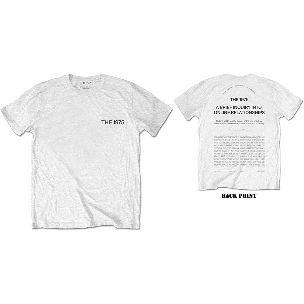 The 1975 Unisex T-Shirt: ABIIOR Welcome Welcome (Back Print)