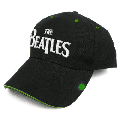The Beatles Baseball Cap: Drop T Logo (Badge)