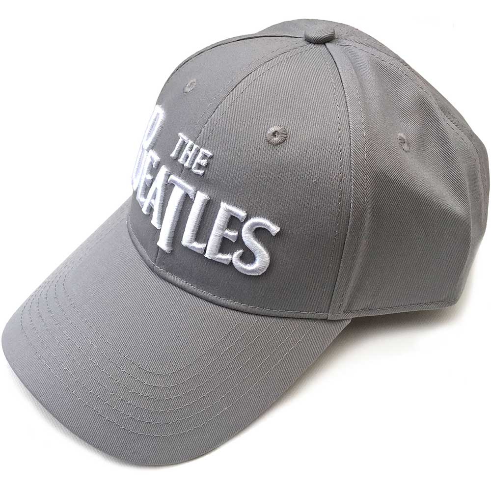 The Beatles Baseball Cap: Drop T Logo