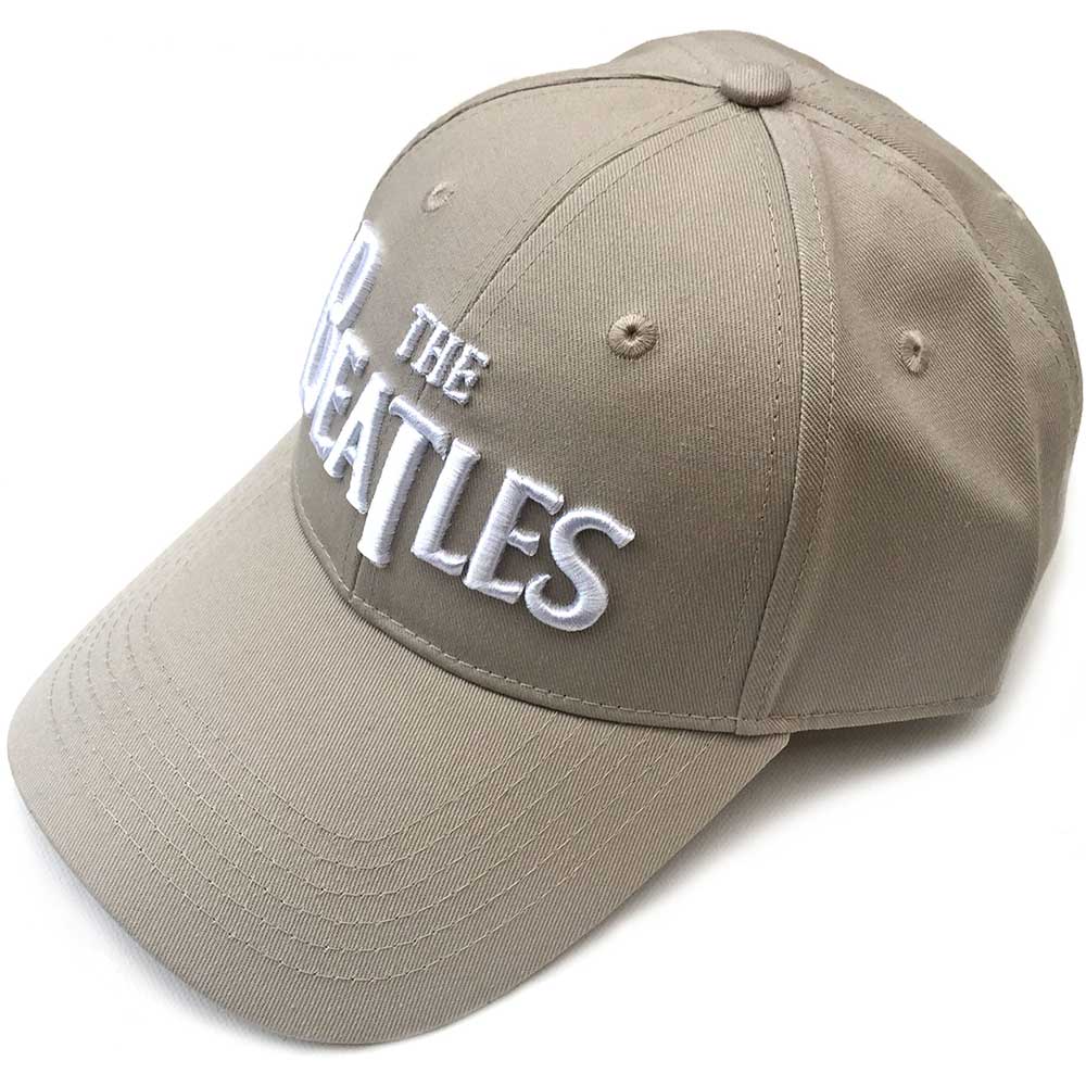 The Beatles Baseball Cap: Drop T Logo