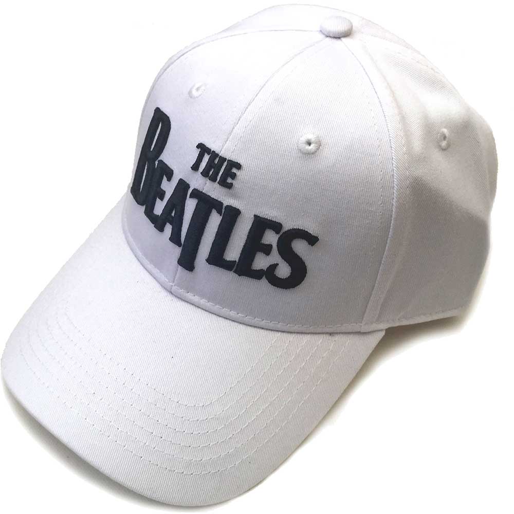 The Beatles Baseball Cap: Drop T Logo