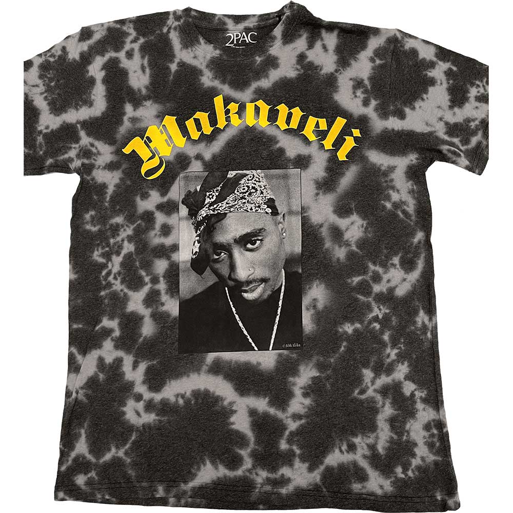 Tupac Unisex T-Shirt: Makaveli (Wash Collection & Back Print)