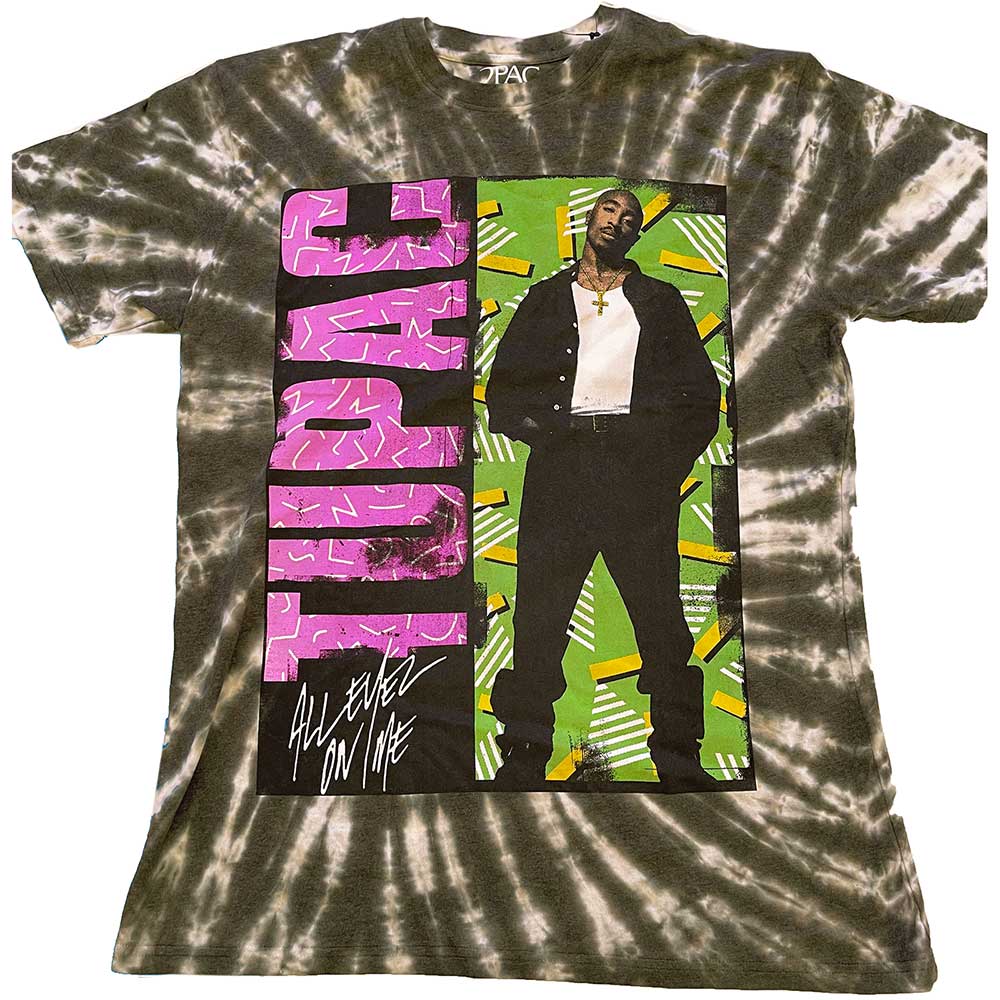 Tupac Unisex T-Shirt: All Eyez On Me (Wash Collection