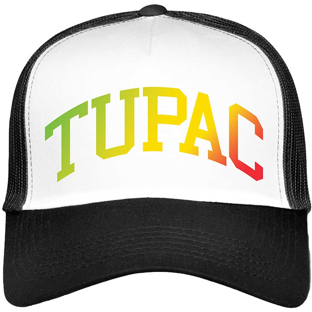 Tupac Mesh Back Cap: Gradient Logo