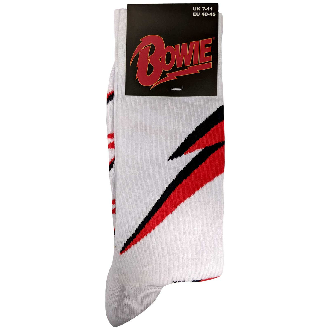 David Bowie Ankle Socks: Flash (US Size 8 - 12)